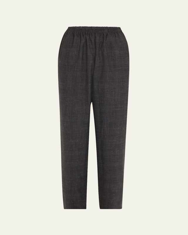 Side-Insert Tapered Regular Trousers